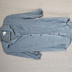 Womans sz small beach cover up Chambray A.N.A.
